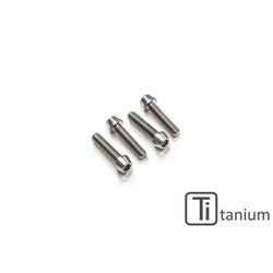 KV394X - CNC Racing Titanium Bolt kit for Streetfighter, Scrambler Handlebar top clamp, Lower Triple clamp for Scrambler / 1198/1098/848 Or Front axle clamp for Panigale S/R / Superleggera (4) M8x25