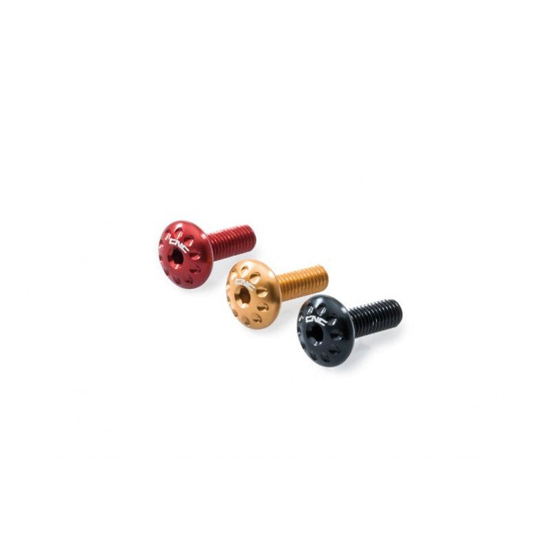 KV422 - CNC Racing BIllet Screw Kit for Carbon Fiber Fuel Tank Side Covers for Ducati Scrambler and Multistrada V4