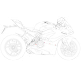 KV441 - CNC Racing Lower Fairing Bolt Kit for the Ducati Panigale V4 / S / Speciale