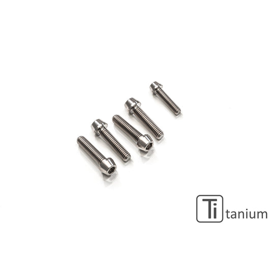 KV451X - CNC Racing Titanium Upper Triple Clamp Bolt Kit for PST11B - Ducati Monster 1200 R (2016+) and 1200 / S (2017+)