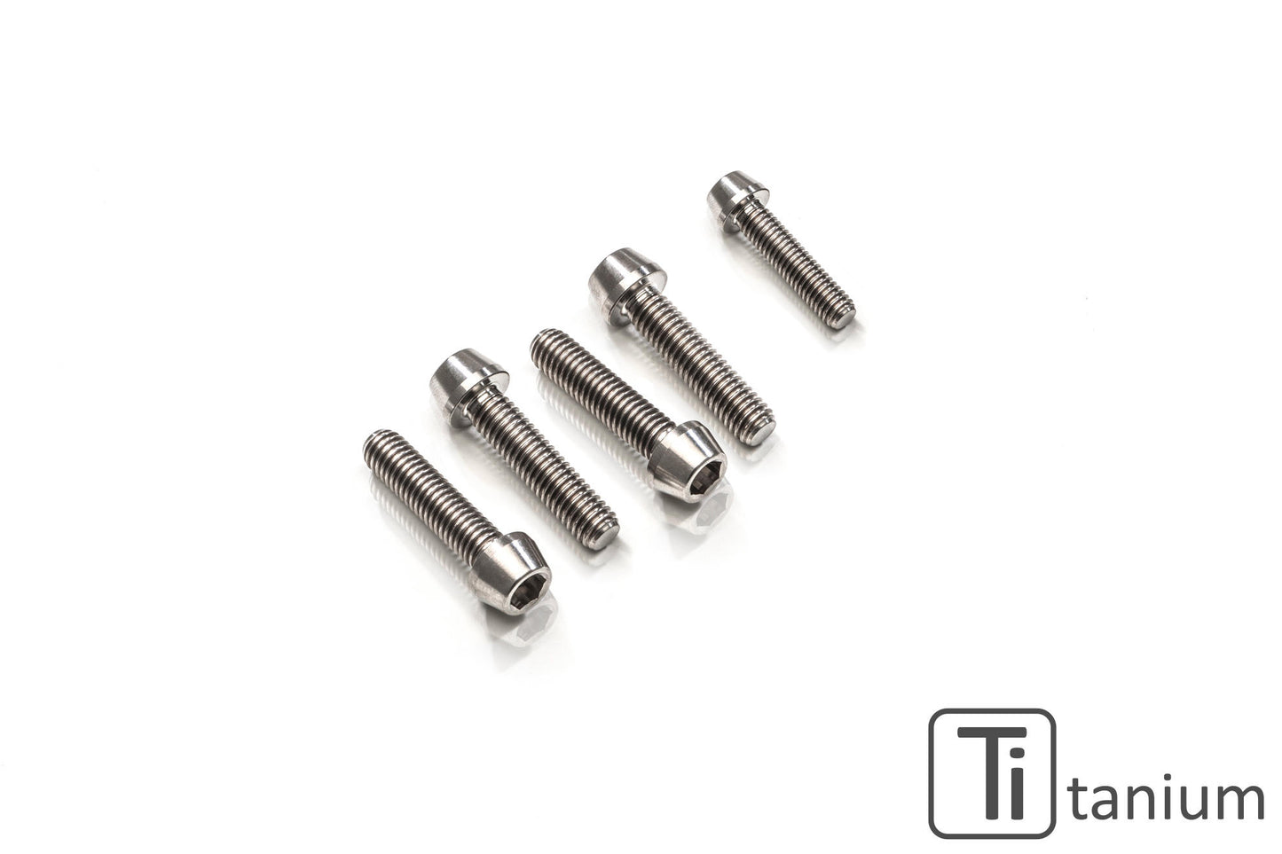KV451X - CNC Racing Titanium Upper Triple Clamp Bolt Kit for PST11B - Ducati Monster 1200 R (2016+) and 1200 / S (2017+)