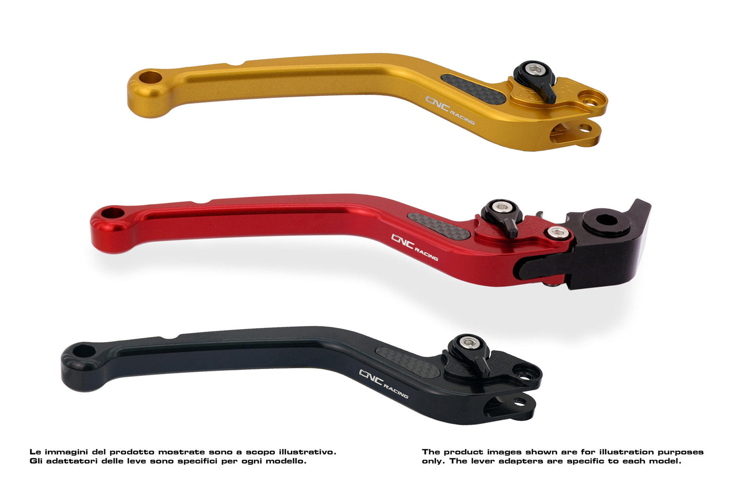 LBL31 - CNC Racing - Adjustable Brake Lever for DesertX - LONG