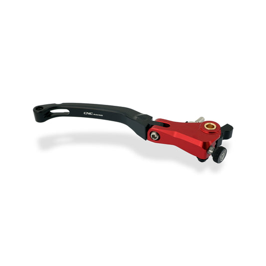 LBR04BR - CNC Racing Billet RED RACE Folding Adjustable Brake Lever for Ducati / MV Agusta F4 RR/RC - 190mm