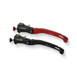LCR12 - CNC Racing Billet RACE Folding Adjustable Clutch Lever for Aprilia, Ducati, and MV Agusta F4 RR/RC - 190mm