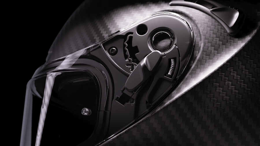 CLOSEOUT - Forcite MK1S Carbon Fiber Smart Helmet - Size S