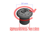 MRA11 - CNC Racing - Billet Mirror Blanking Plug - RH Thread