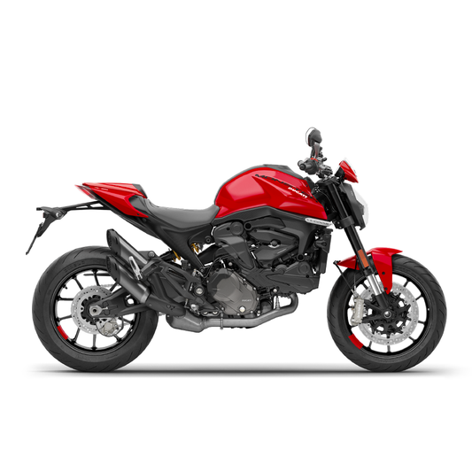 2025 Ducati Monster 937 Plus - Red