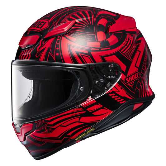 SHOEI - RF-1400 Beaut - WHITE/RED (TC1)