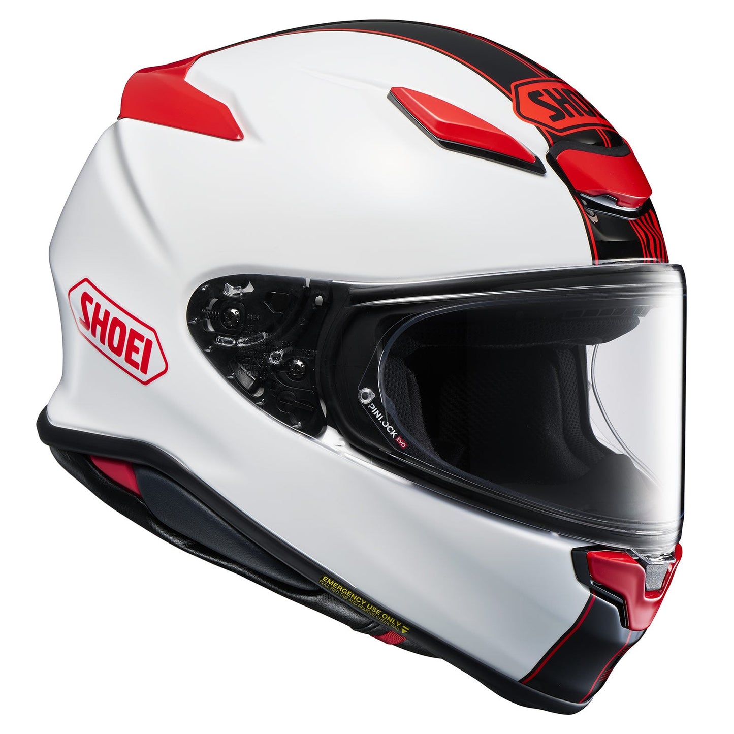 SHOEI - RF-1400 Beaut - WHITE/RED (TC1)