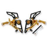 PE100 - CNC Racing Adjustable Rearsets for Ducati Monster 1100/796/696