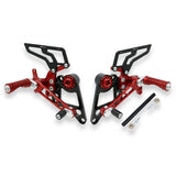 PE100 - CNC Racing Adjustable Rearsets for Ducati Monster 1100/796/696