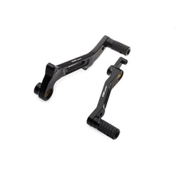 PE235 - CNC Racing 'Easy' Foot Lever Kit for Ducati Multistrada 1200 10-14 with Solid Toe Pegs