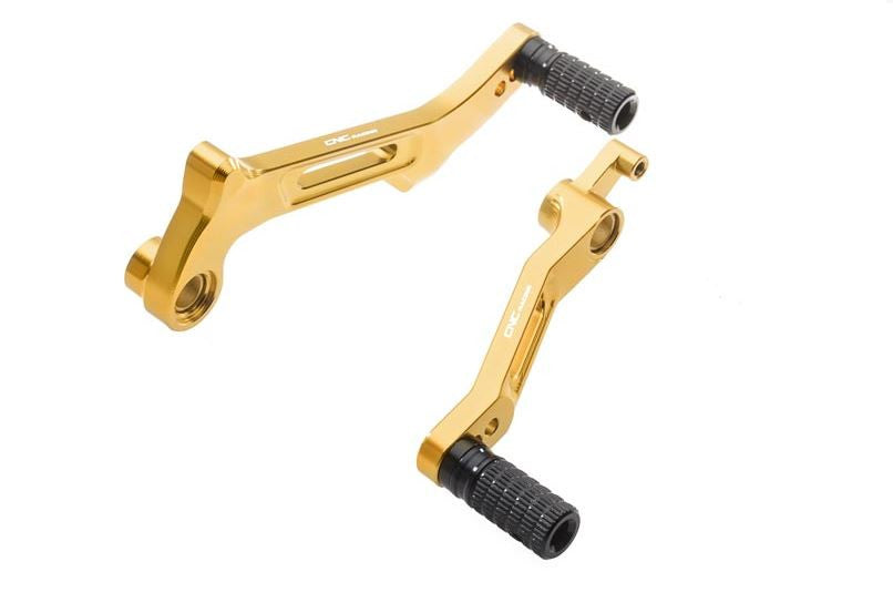 PE235 - CNC Racing 'Easy' Foot Lever Kit for Ducati Multistrada 1200 10-14 with Solid Toe Pegs