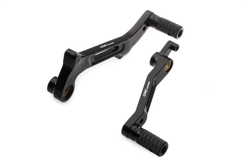 PE246 - CNC Racing 'Easy' Foot Lever Kit for Ducati Scrambler and M797 with Solid Toe Pegs