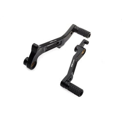 PE245 - CNC Racing 'Easy Foot Lever Kit for 2015+ Multistrada 1200/950 with Solid Toe Pegs