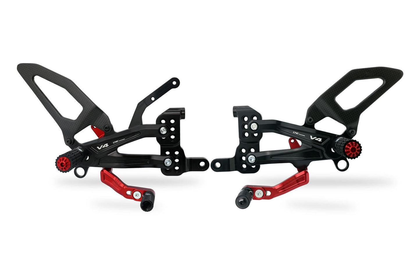 PE408 - CNC Adjustable Rear Sets Panigale V4