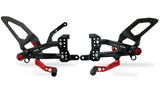 PE408 - CNC Racing RPS Adjustable Rearset for the Ducati Panigale V4 / S / R - with Carbon Heel guard