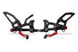 PE408 - CNC Racing RPS Adjustable Rearset for the Ducati Panigale V4 / S / R - with Carbon Heel guard