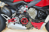 CNC Racing PRAMAC RACING LIMITED EDITION RPS Adjustable Rearset for the Ducati Streetfighter V4