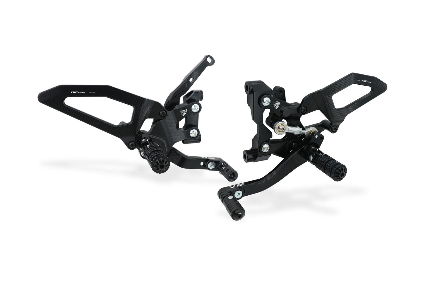 PE411B - CNC Racing RPS Adjustable Rearset for the Ducati Streetfighter V2
