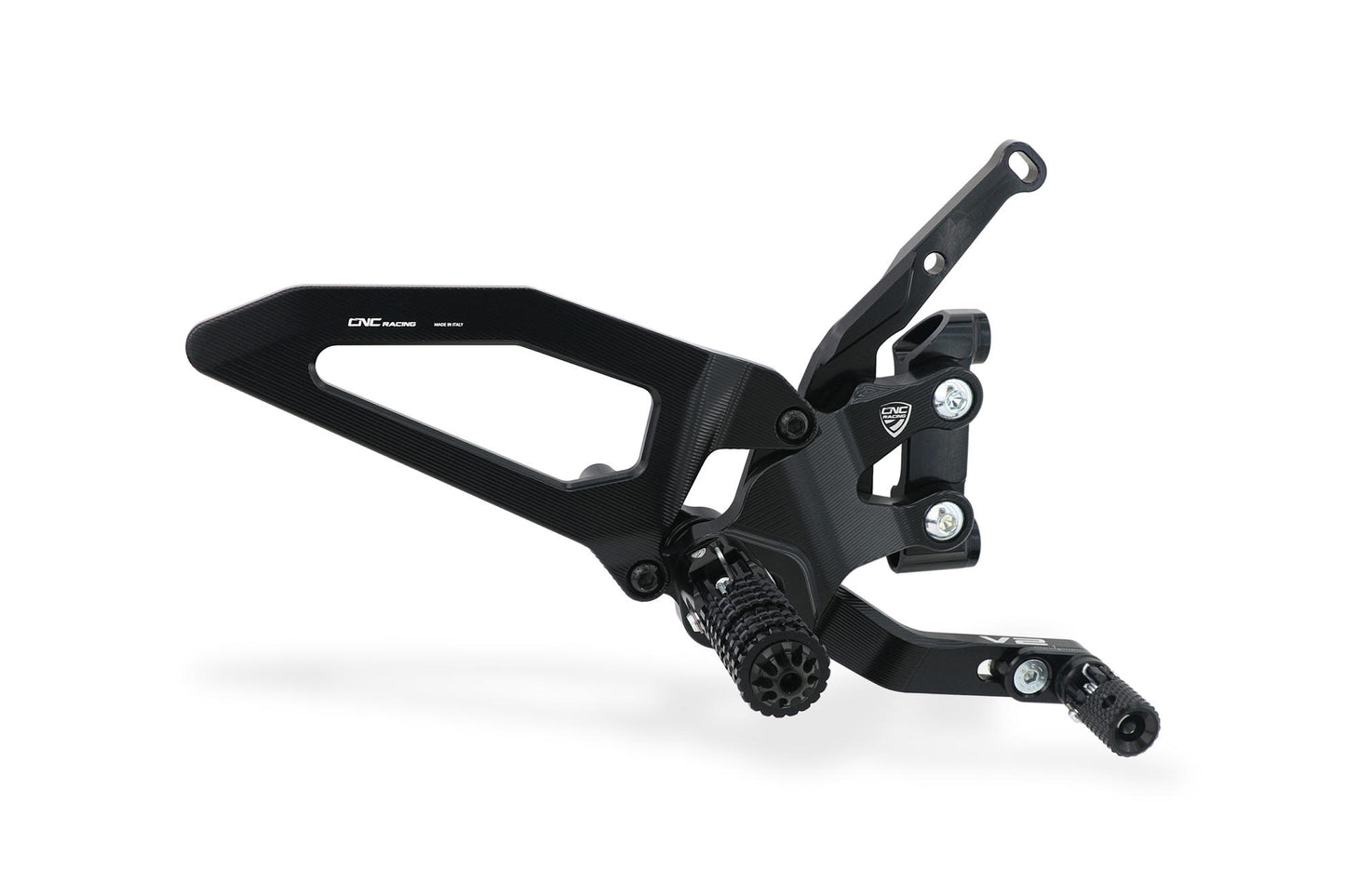 PE411B - CNC Racing RPS Adjustable Rearset for the Ducati Streetfighter V2