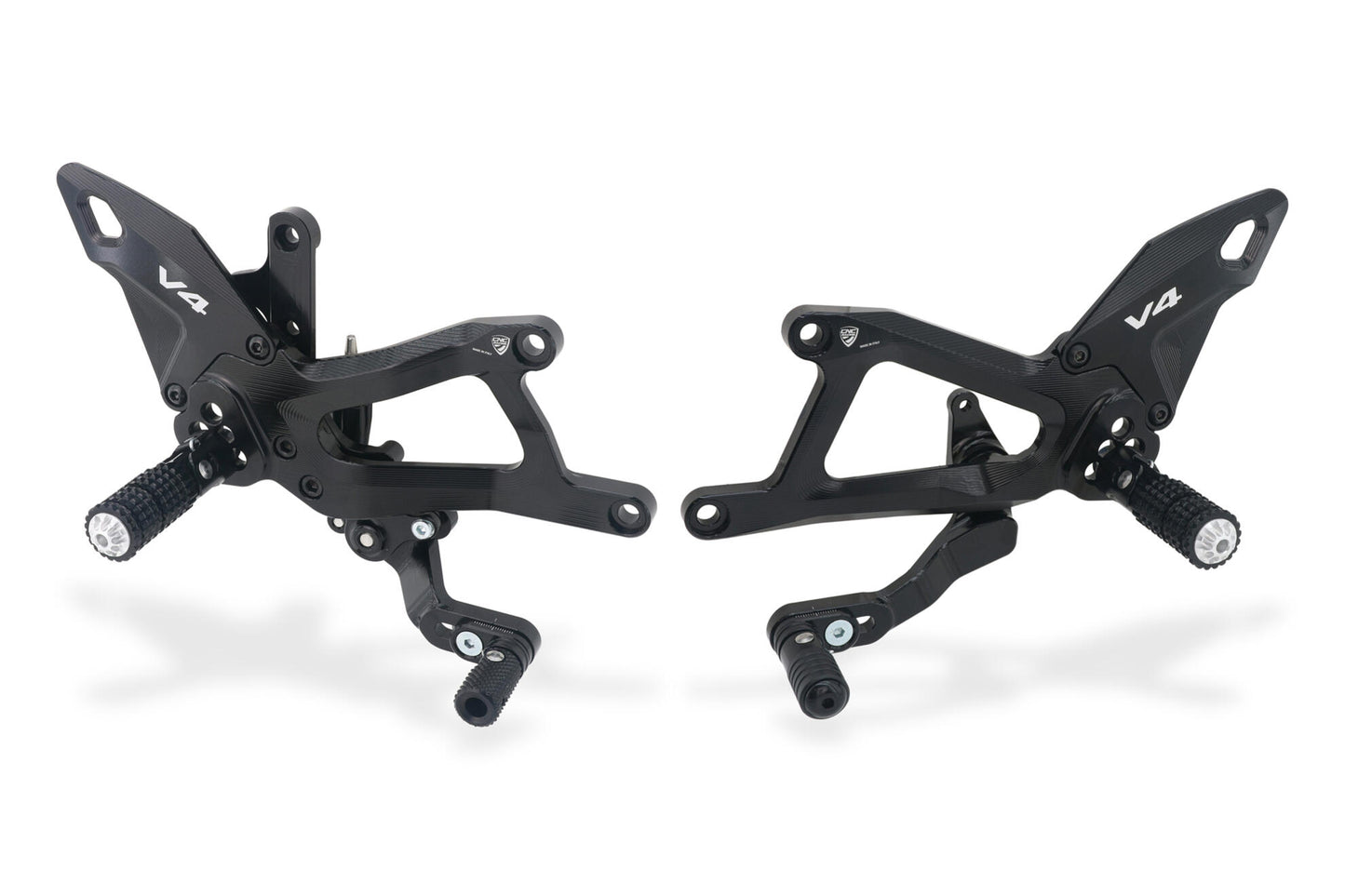 PE414 - CNC Racing Adjustable Rearset for the Ducati Panigale V4 / S (2025+)