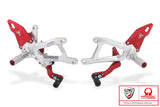 PE414PR - CNC Racing PRAMAC RACING LIMITED EDITION Adjustable Rearset for the Ducati Panigale V4 / S (2025+)