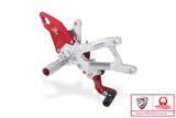 PE414PR - CNC Racing PRAMAC RACING LIMITED EDITION Adjustable Rearset for the Ducati Panigale V4 / S (2025+)