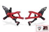 PE414TB - CNC Racing TROY BAYLISS LIMITED EDITION Adjustable Rearset for the Ducati Panigale V4 / S (2025+)