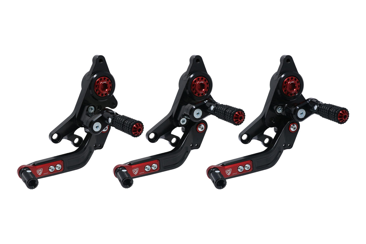 PE432BR - CNC Racing Rider Rearsets For Ducati Hypermotard 950 / SP