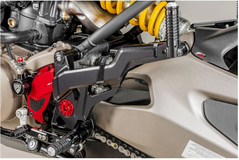 PE440B - CNC Racing SPORT Adjustable Rearsets for Ducati Monster 1200 and 821