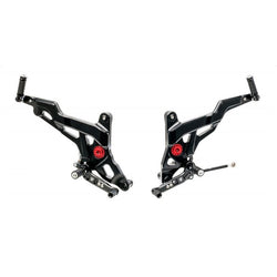PE440B - CNC Racing SPORT Adjustable Rearsets for Ducati Monster 1200 and 821