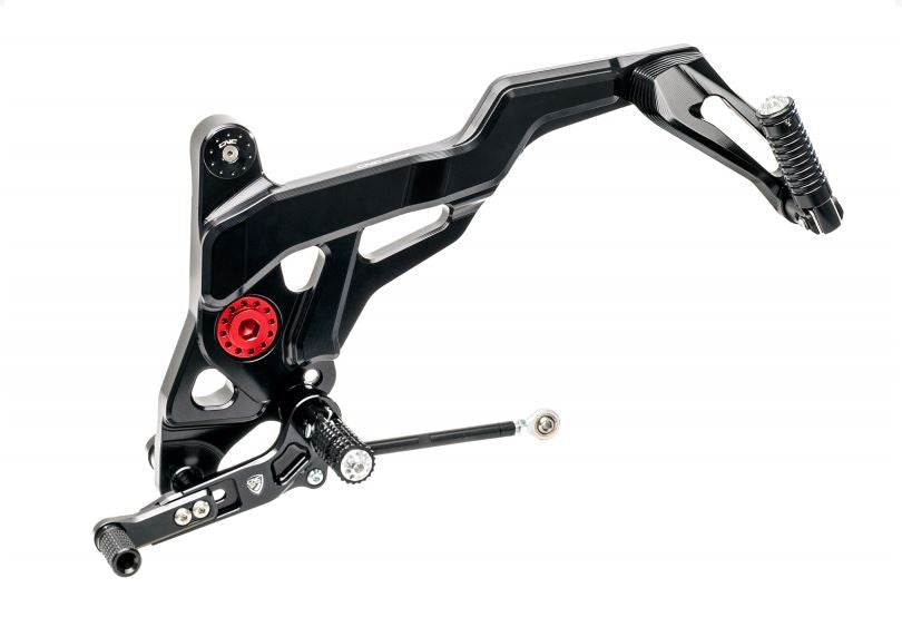 PE441B - CNC Racing TOURING Adjustable Rearsets for Ducati Monster 1200 and 821