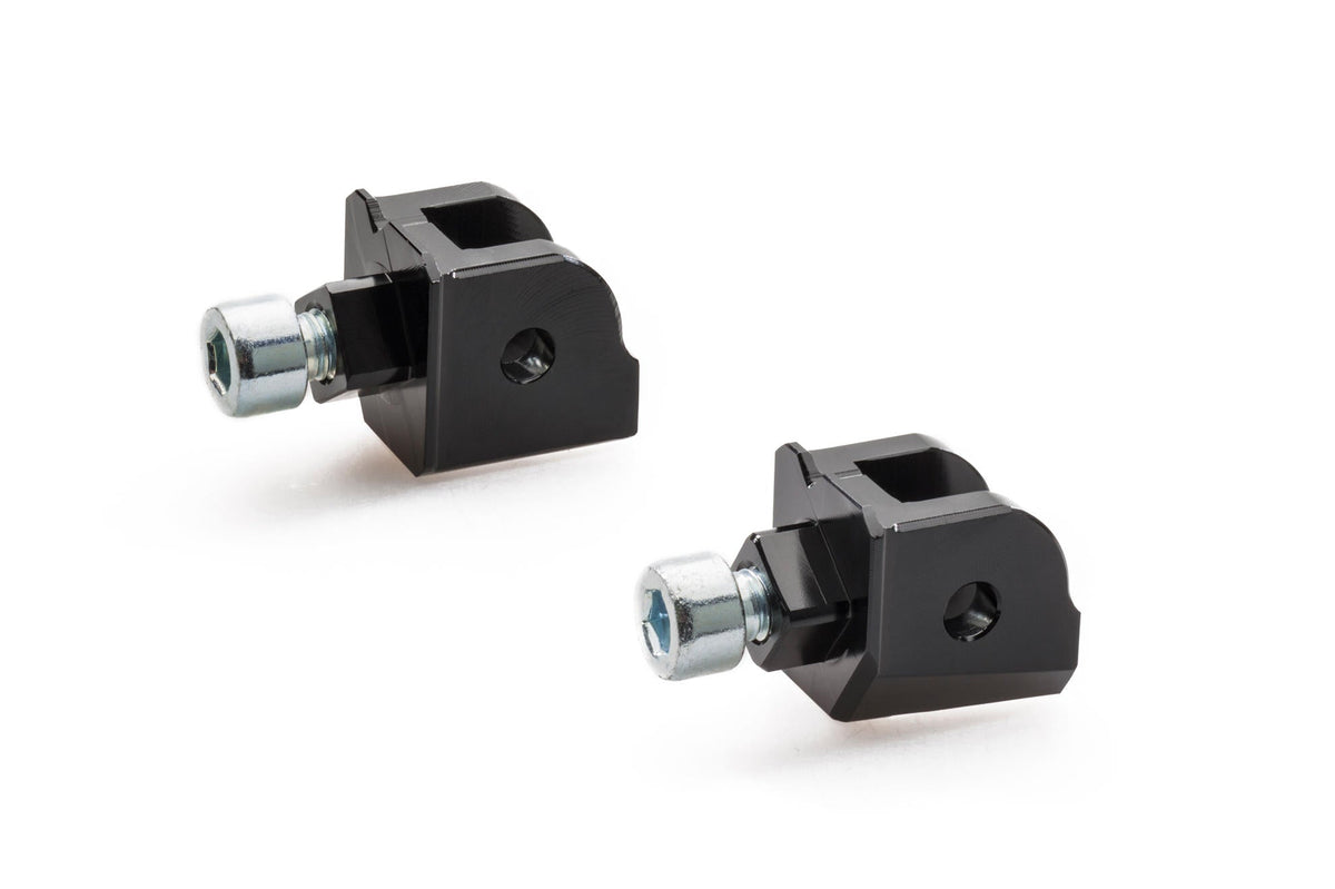 CLOSEOUT OS - CNC Racing - Footpeg Adapters For Touring Footpegs