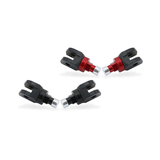 PEA22 - CNC Racing Advanced Adjustable Footpeg DRIVER Adapters For Touring Footpegs - Ducati Hypermotard 698 Mono