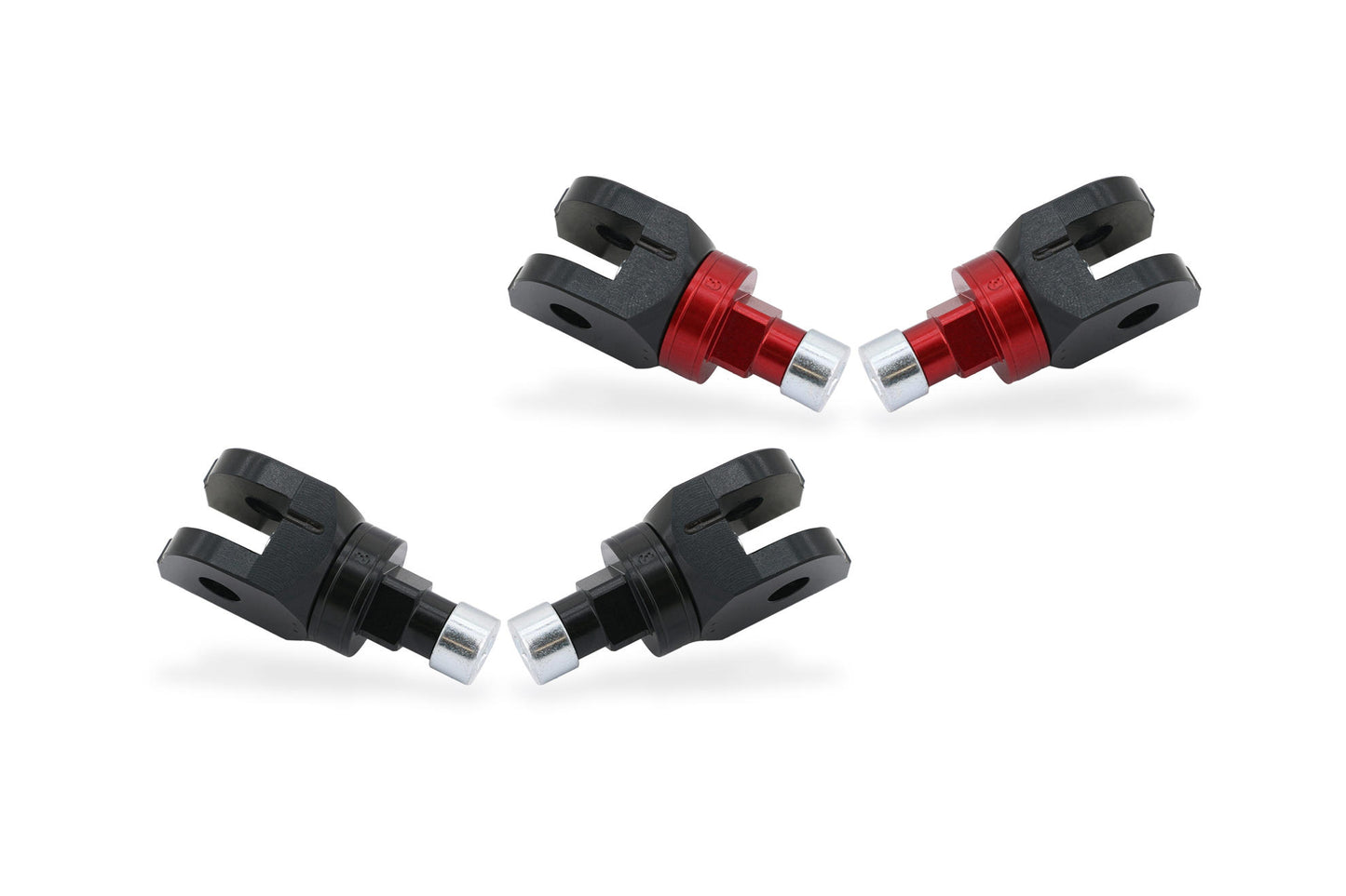 PEA22 - CNC Racing Advanced Adjustable Footpeg DRIVER Adapters For Touring Footpegs - Ducati Hypermotard 698 Mono