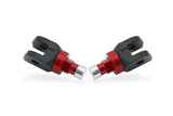PEA20 - CNC Racing Advanced Adjustable Footpeg DRIVER Adapters For Touring and Easy Touring Footpegs