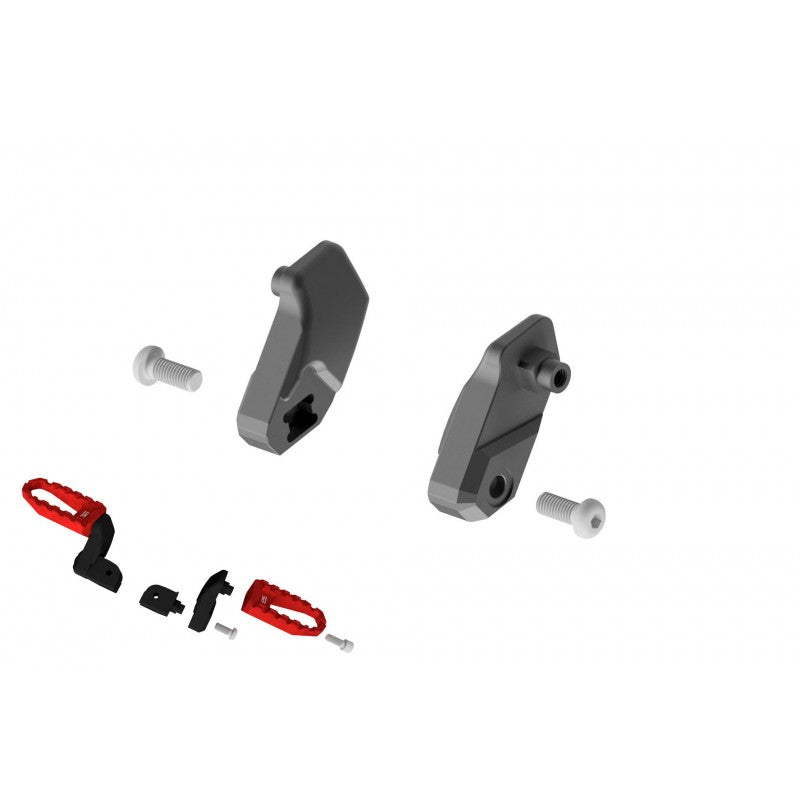 PEA51B - CNC Racing 30mm Riser kit for Touring and Easy Touring Footpegs