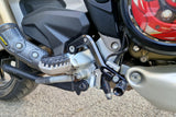 PEC05 - CNC Racing SLIDE Adjustable Rear Brake Lever Kit for Ducati Multistrada V4 / S / Sport / Pikes Peak / Grand Tour