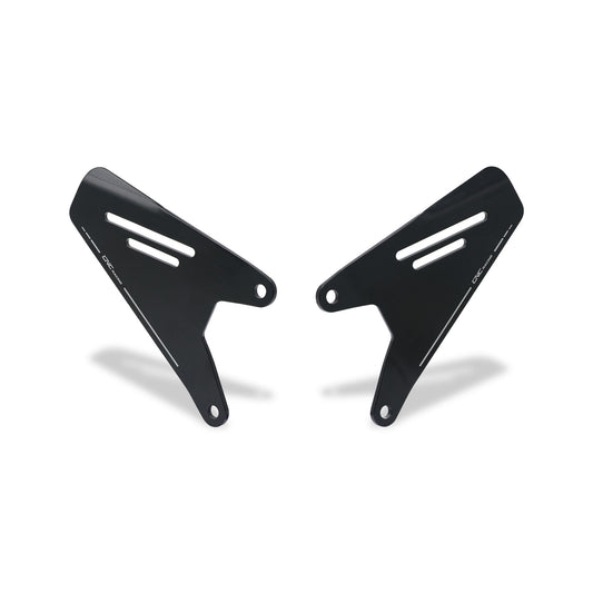 PES04B - CNC Racing Aluminum Heel Guard Kit for OE and CNC Racings' Rearsets For Ducati Hypermotard 950 / SP