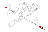 PEV04 - CNC Racing 'GEAR' Ergal Main Rearset Bolt Kit for the Ducati XDiavel and Diavel 1260