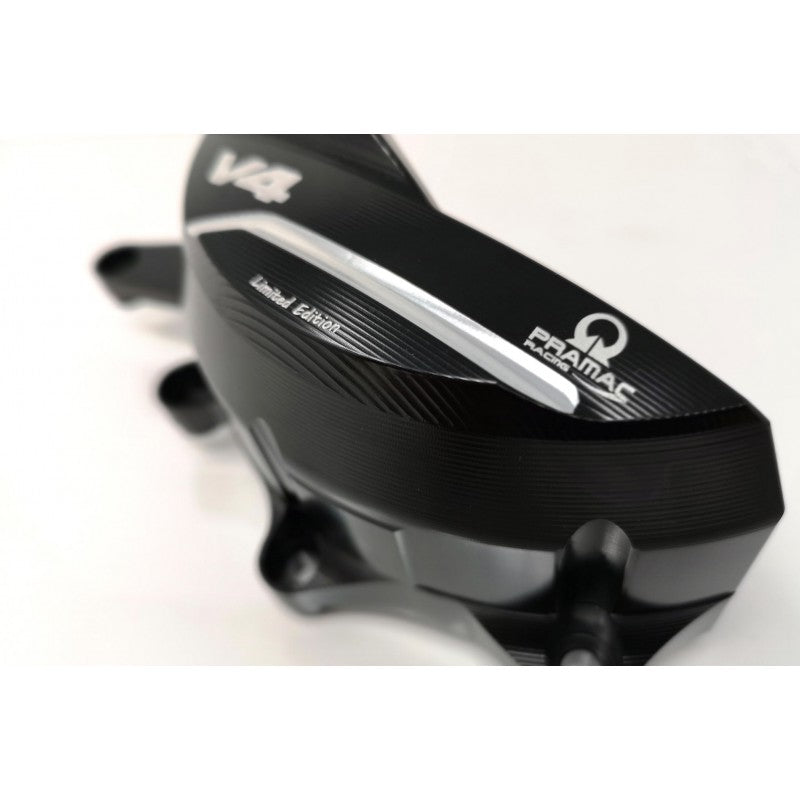 PR319BPR - CNC Racing PRAMAC RACING LIMITED EDITION Billet Generator Protector for the Ducati Multistrada V4 (all)