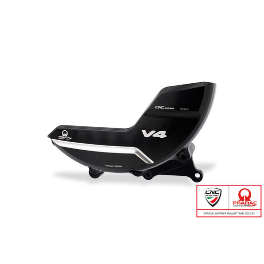 PR318BPR - CNC Racing PRAMAC RACING LIMITED EDITION Billet Clutch Protector for the Ducati Streetfighter / Multistrada V4