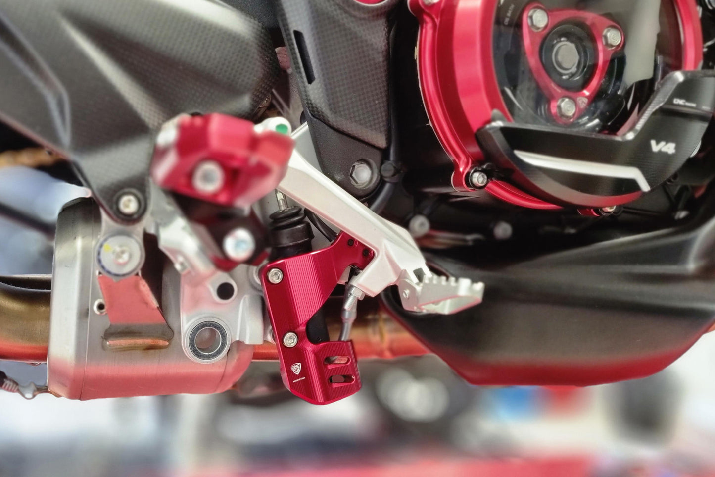 PR330 - CNC Racing Rear Brake Master Cylinder Protector for Ducati Multistrada V4 (all)