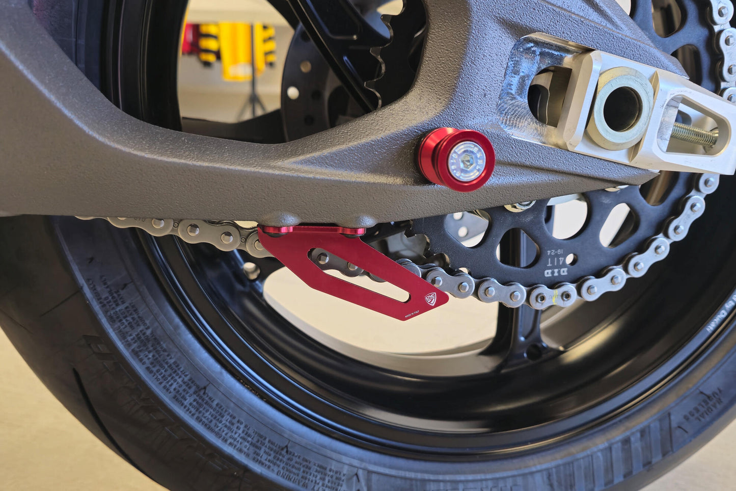 PR331 - CNC Racing Lower Chain Guard for Ducati Panigale / Streetfighter V4 (2025+)