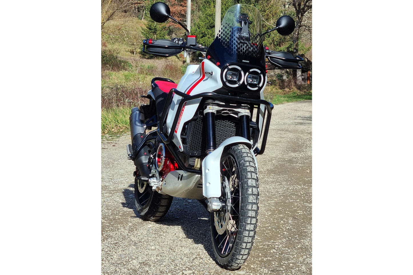 PR903B - CNC Racing Hand Guards for the Ducati DesertX