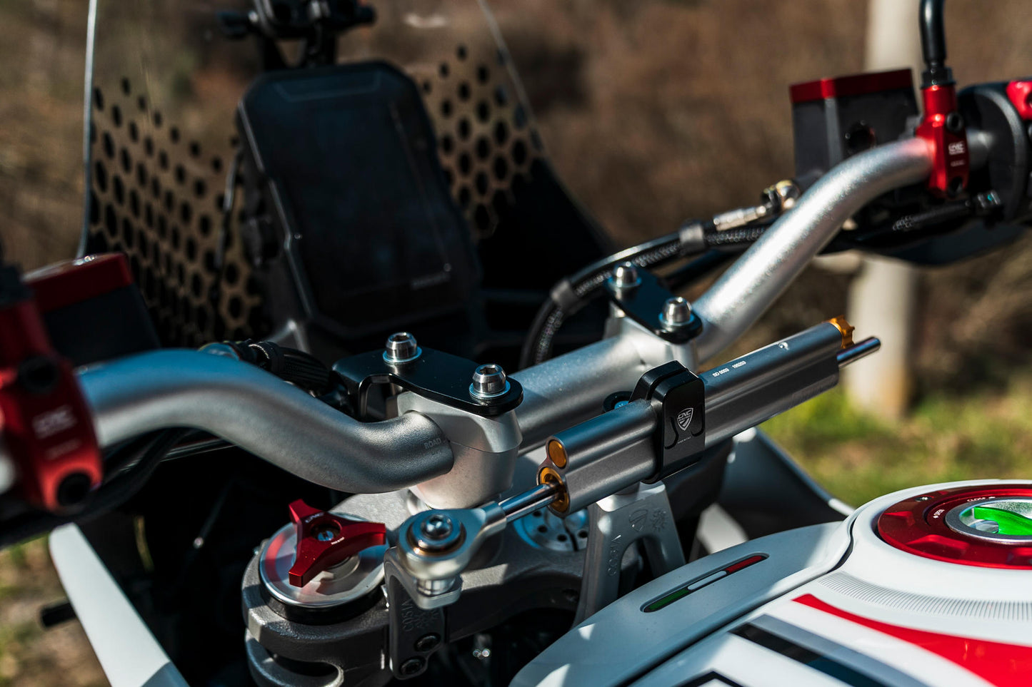 PR903B - CNC Racing Hand Guards for the Ducati DesertX