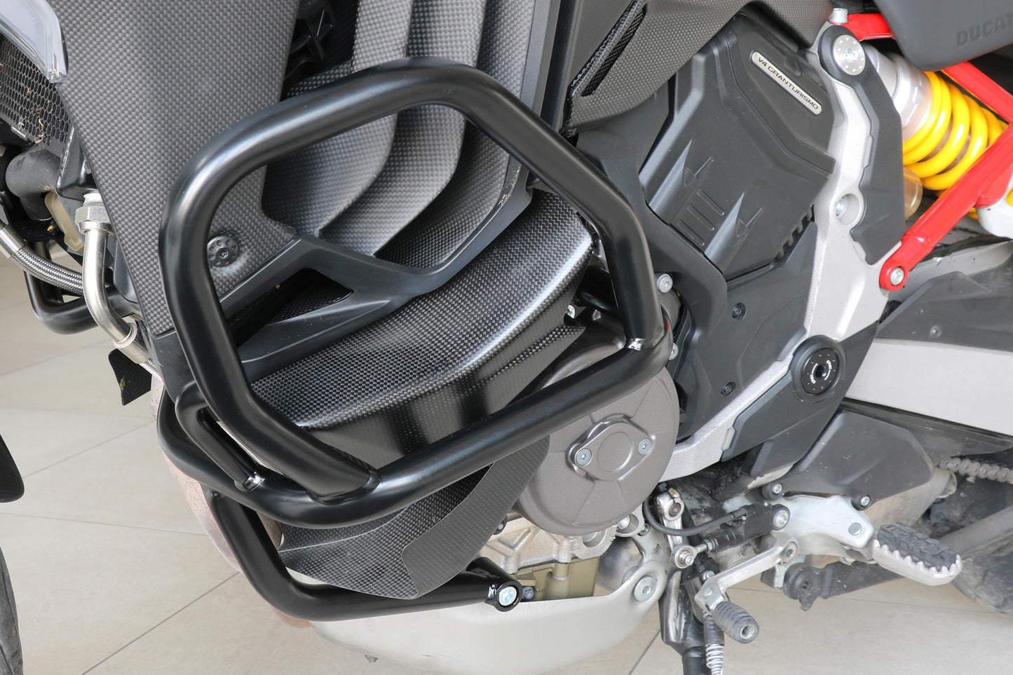 PR904B - CNC Racing Crash Bars Engine Protector for the Ducati Multistrada V4 (all)