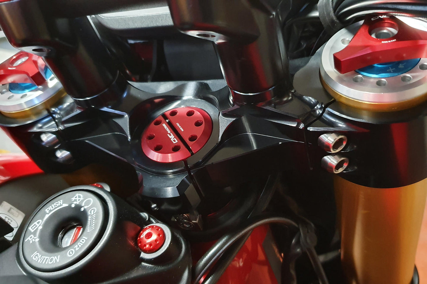 PS536B - CNC Racing Triple Clamp Kit For Hypermotard 950