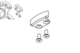 PSK02S - CNC Racing Steering Lock Extension for Upper Triple Clamp Kit PST16B for Ducati Panigale V2 (2020+)